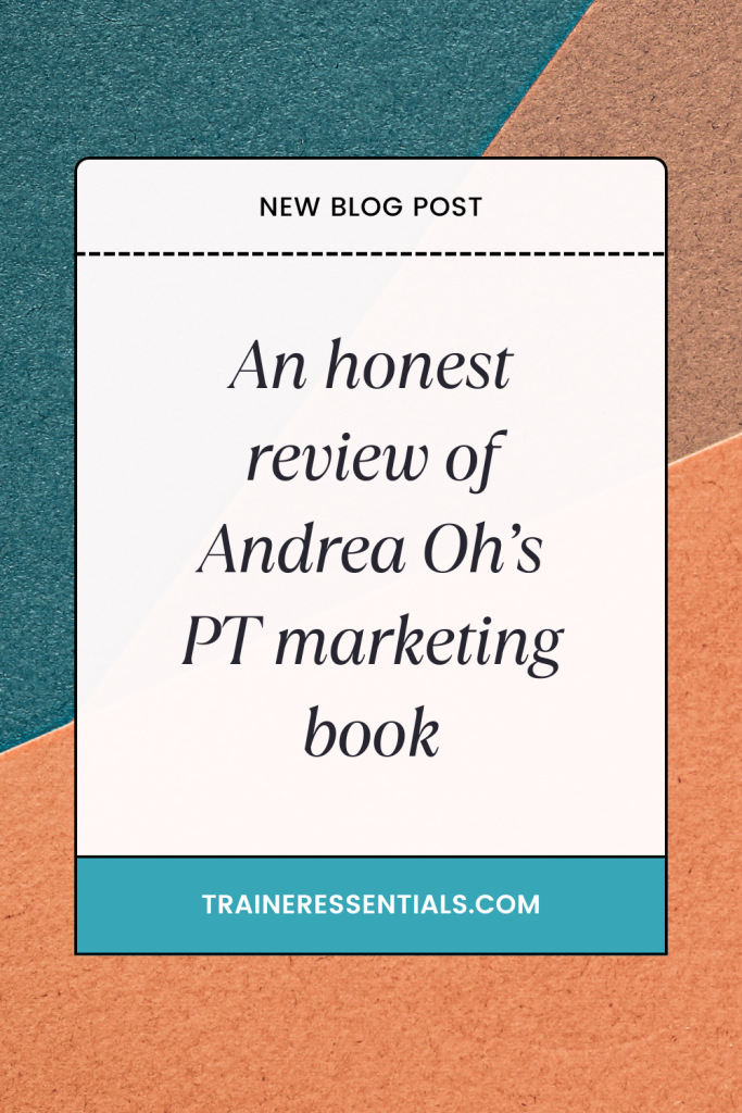 Andrea Oh PT Book Review Pinterest
