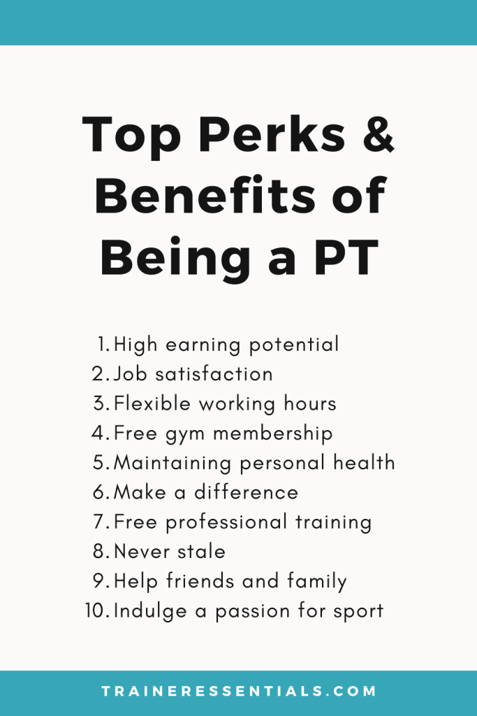 10 Benefits of Being a Personal Trainer