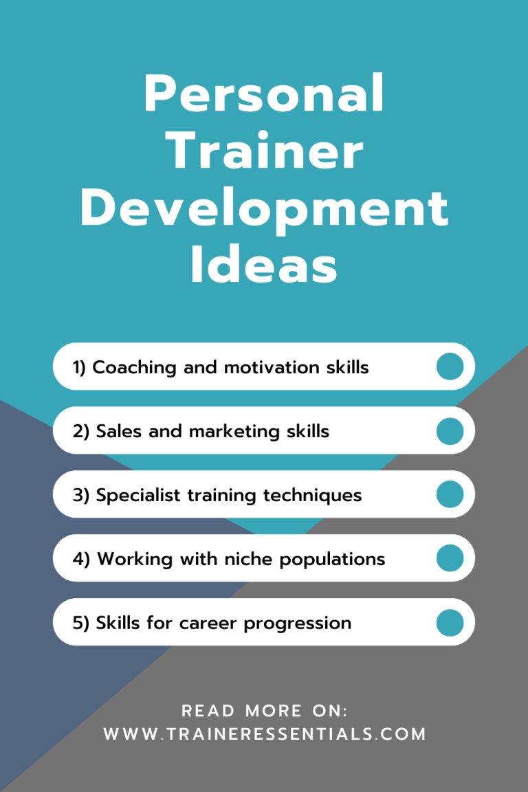 Personal Trainer Development Guide: How To Develop Your Career